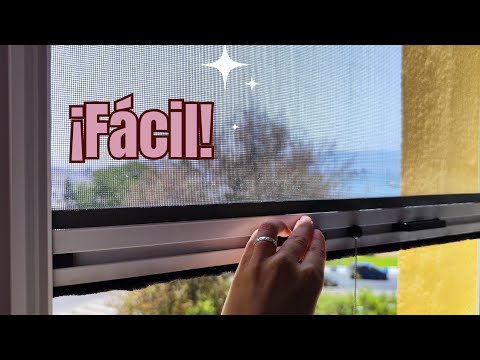 Cómo limpiar las mosquiteras enrollables | Simply Dunia