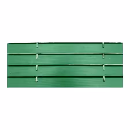 Trozo Persiana Madera Verde y Ocre