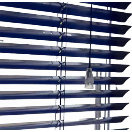 Veneciana de aluminio a medida — lamas 16mm y 25mm