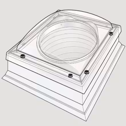 Tubo Solar con Cubierta Plana